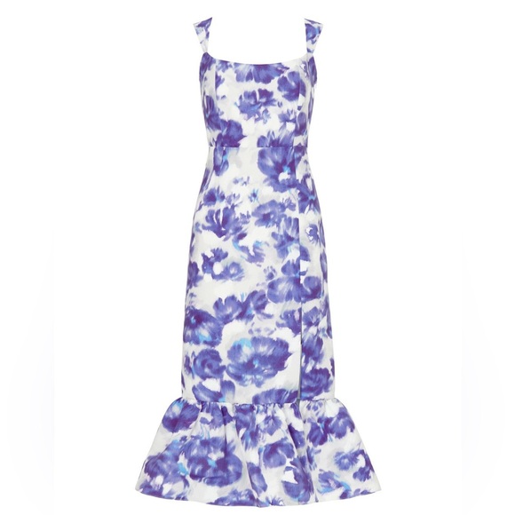 Sachin and Babi Laura dress in blue and white - Picture 5 of 9